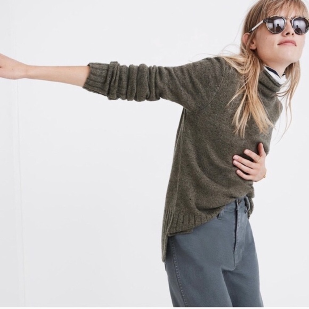 Madewell Donegal Inland Turtleneck in Coziest Yarn